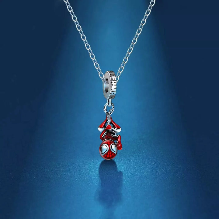 Collar Spiderman 925 Plata
