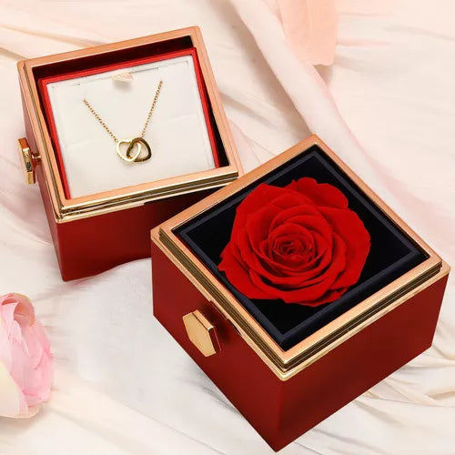 Rosa Eterna con Collar